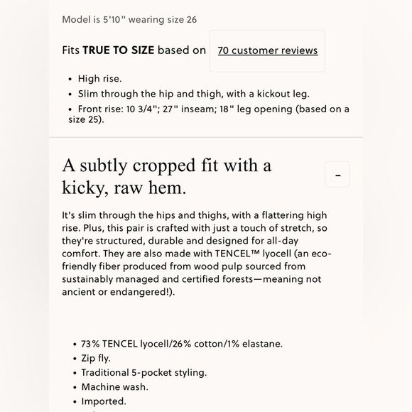 NWT J CREW High-rise kickout jean in Rose Lark Wash - Picture 6 of 7